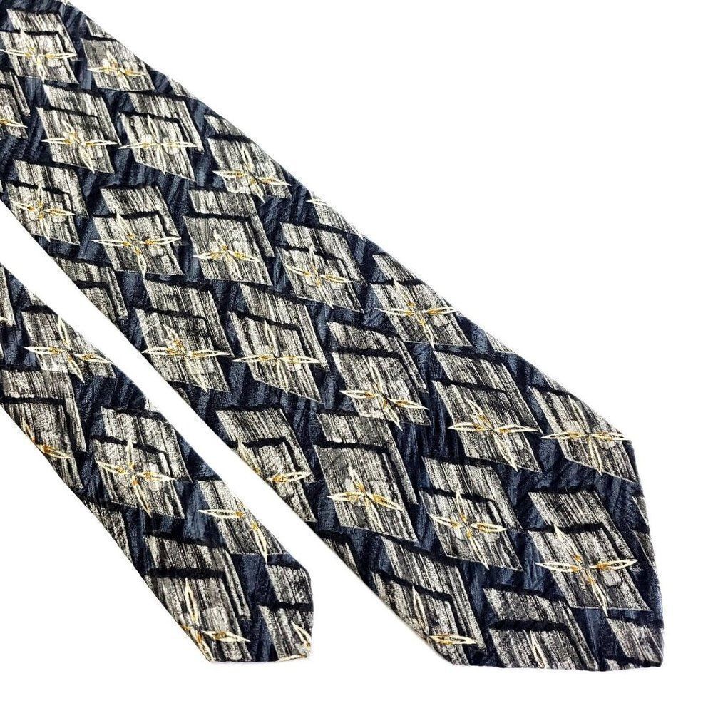 Robert Talbott Best‎ Of Class Nordstrom Silk Tie Print Beige Floral Long